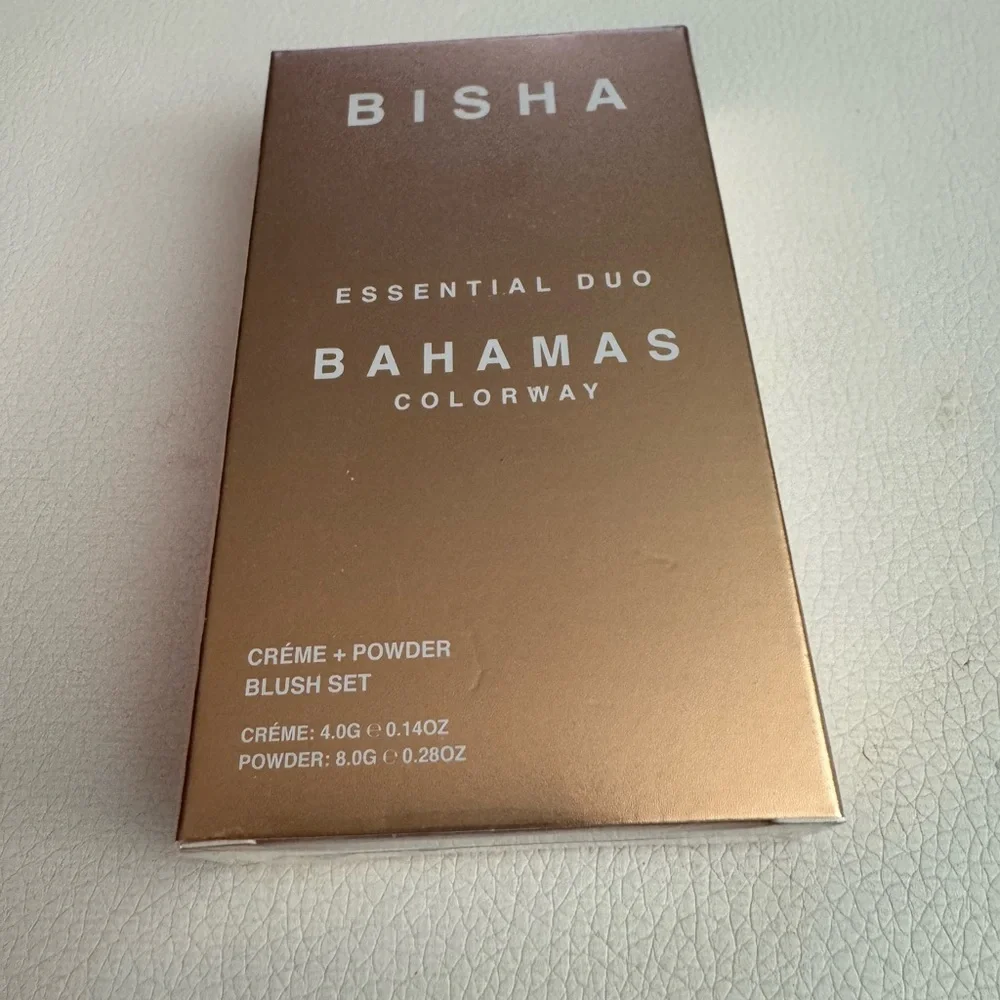 BISHA Essential Duo Bahamas Blush Set - Cream and Powder